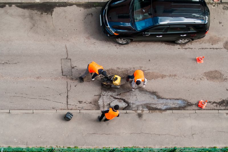 Lot Pavement Hole Repair