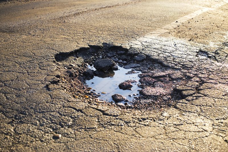 Lot Pavement Hole Repair